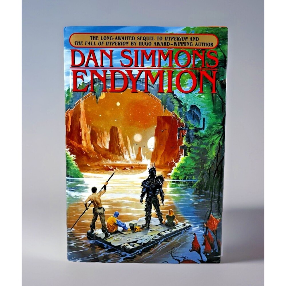 Endymion by Dan Simmons Vintage 1996 Bantam Books First Edition Hardback Book